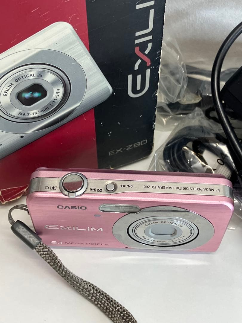 CASIO EXILIM EX-Z80S コンパクトデジタルカメラ 【3965】