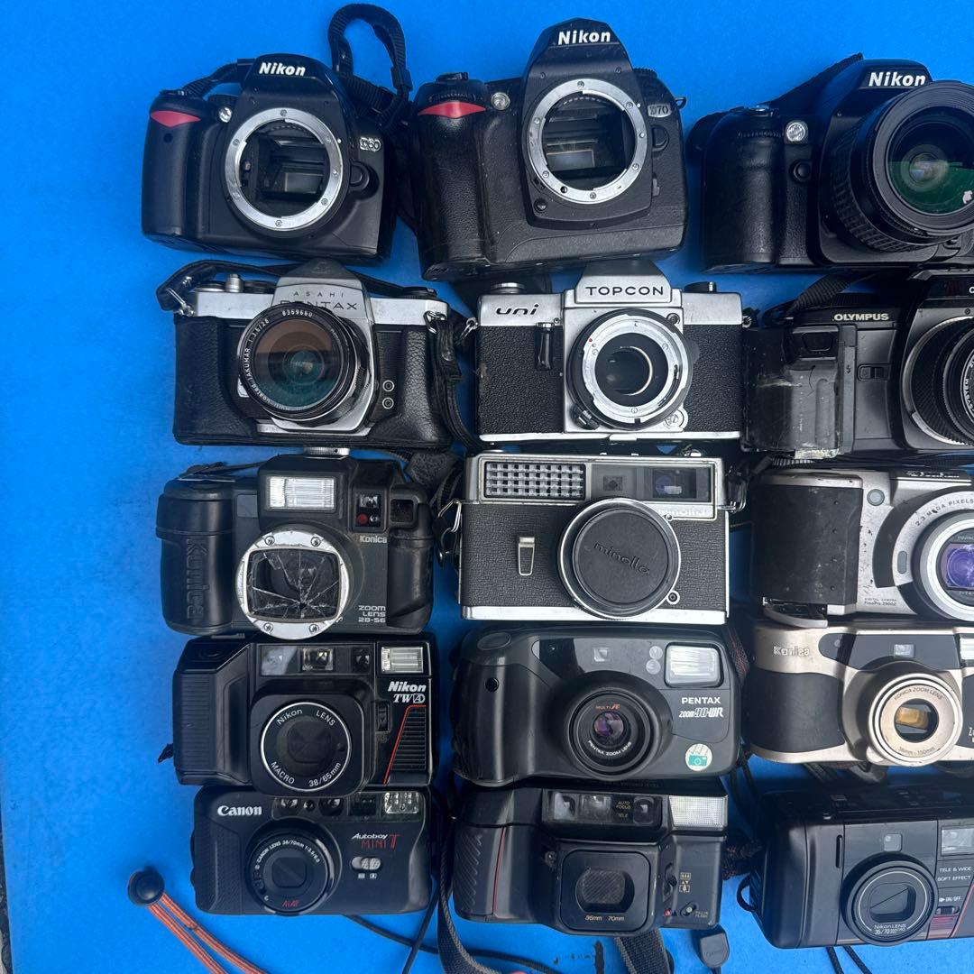 カメラ　大量　おまとめ　ジャンク　45台