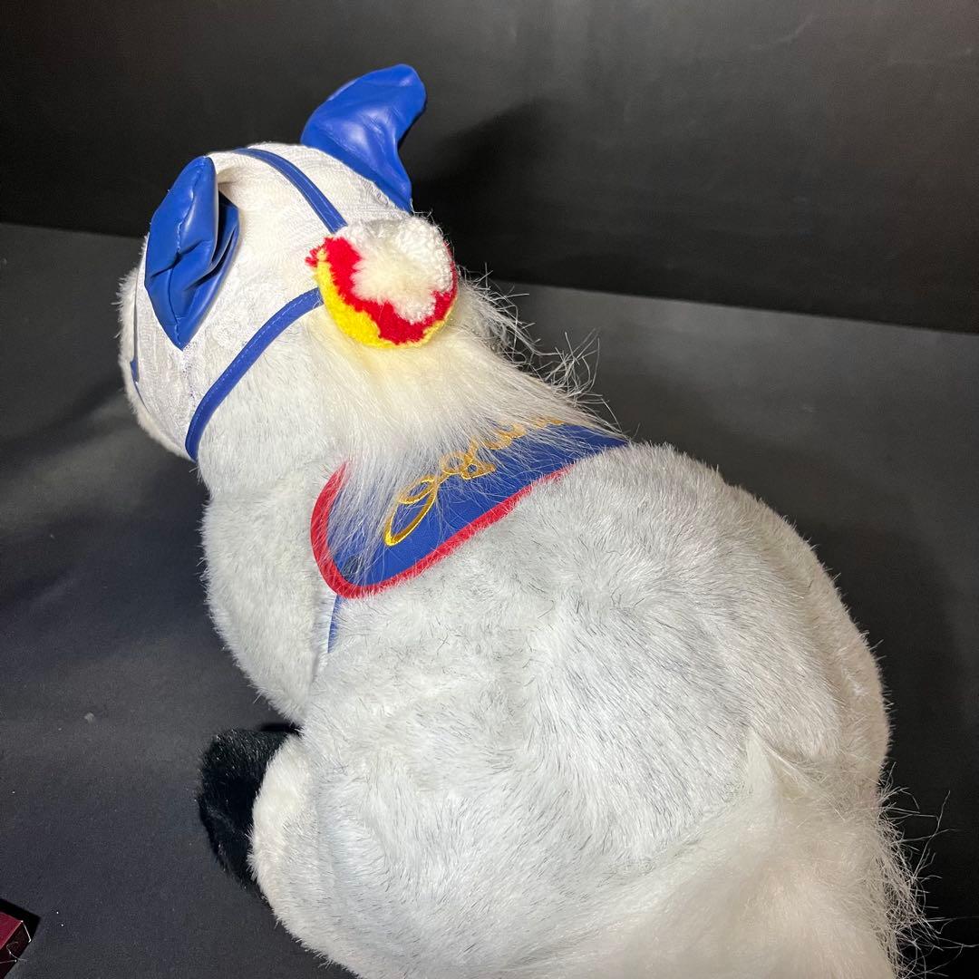 オグリキャップ ぬいぐるみ アバンティー L グレー・青 レースメンコ 希少