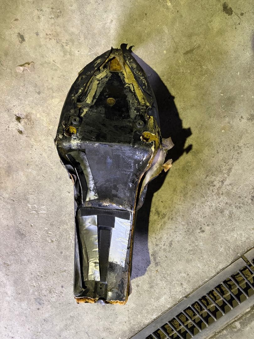 ハーレー　エボ　キングアンドクイーンシート