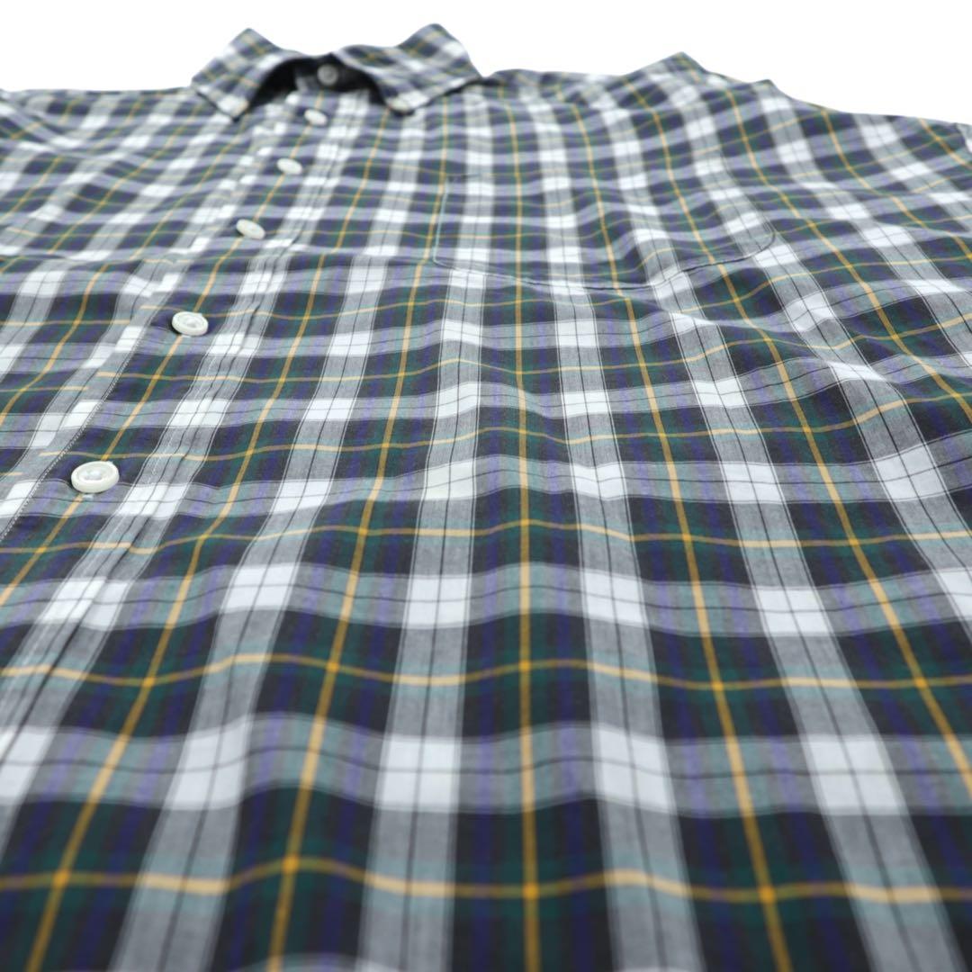 1990s ブルックスブラザーズ 1818 ボタンダウンチェックシャツ USA製