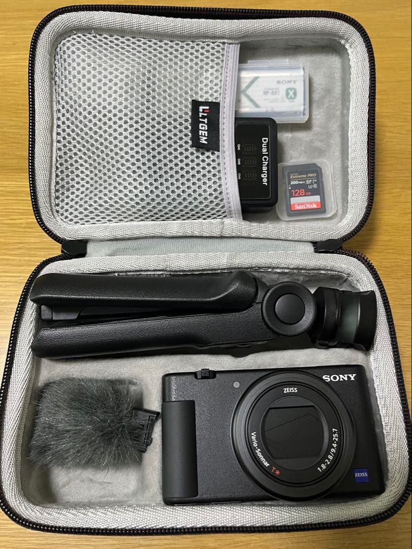 【美品お得セット】SONY VLOGCAM ZV-1Gシューティンググリップ