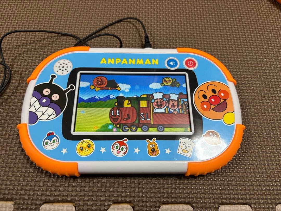 【蝦夷小屋】アンパンマン学習パソコン オレンジ・知育パッド
