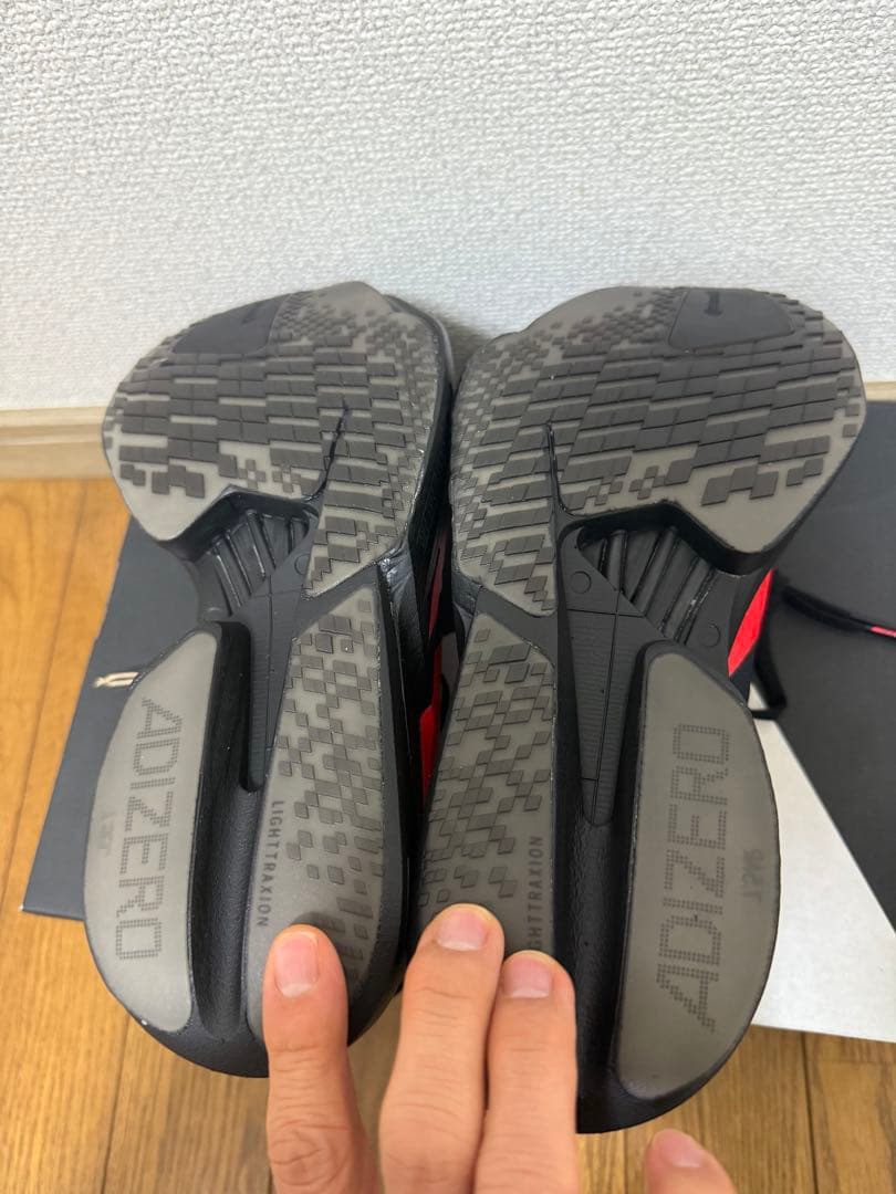 adidas アディオスプロ4 AMGモデル　26センチ