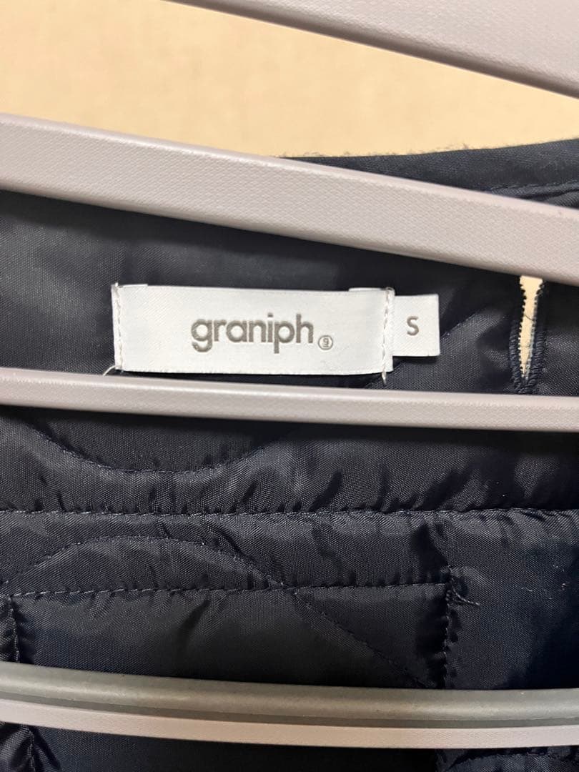 グラニフ シティボーイペンギン ミュージック ショートモッズコート