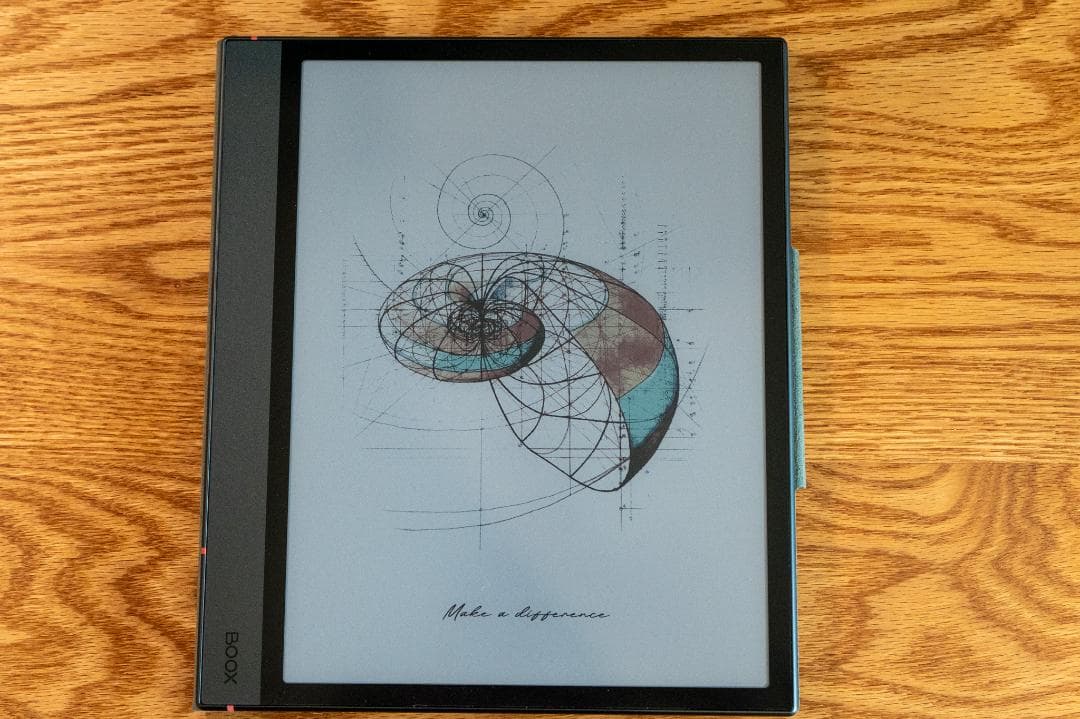 BOOX NoteAir4C グリーンケースセット＋替芯未使用