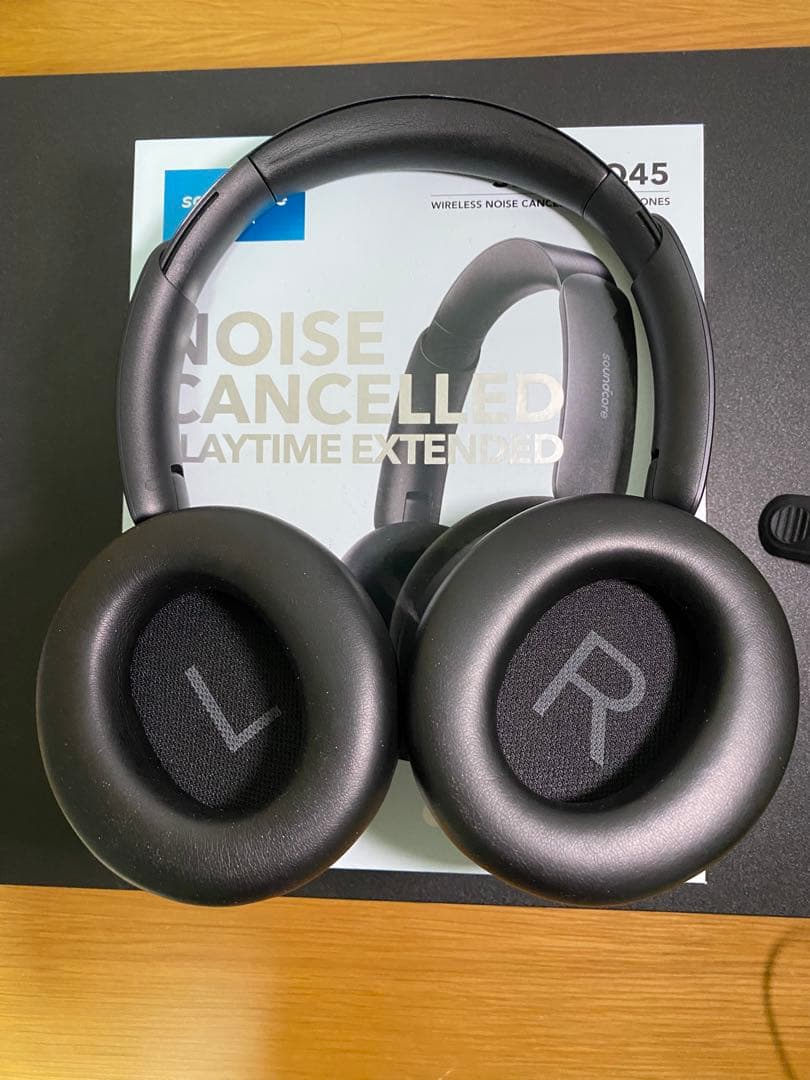 美品Anker Soundcore Space Q45 ワイヤレスヘッドホン