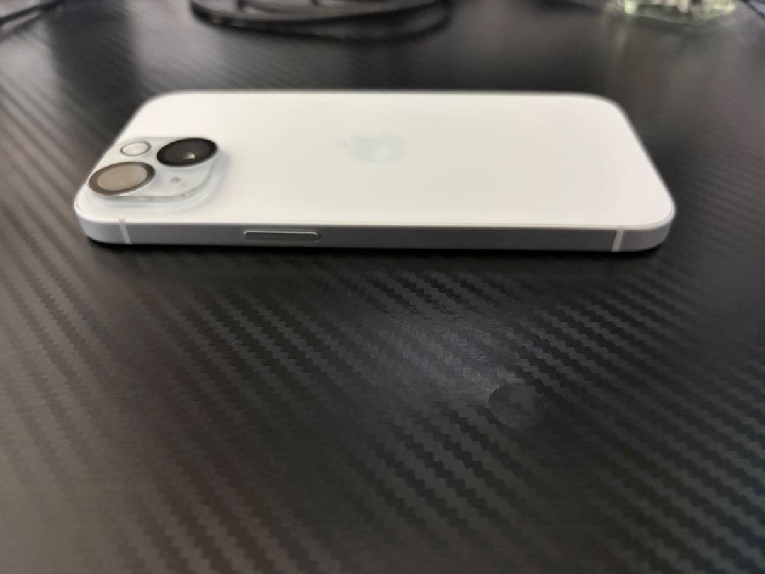【美品】Apple iPhone 15 ブルー 128GB