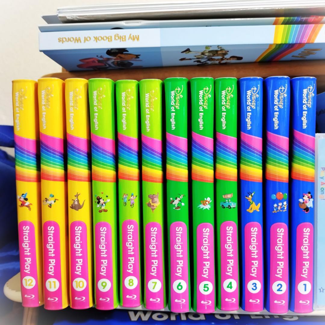 2024年美品　ディズニー英語システム　フルセット　DWE　ワールドファミリー