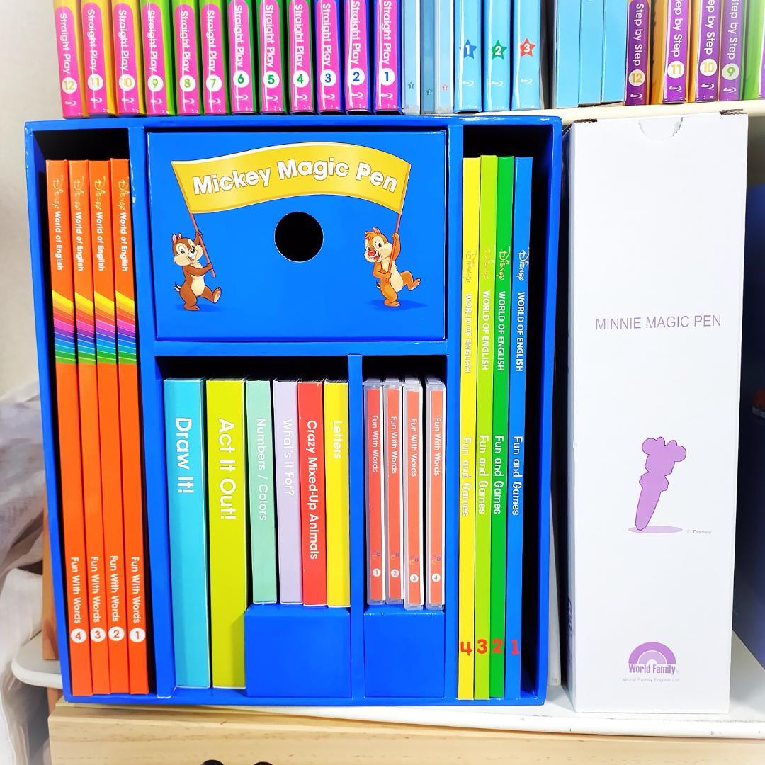 2024年美品　ディズニー英語システム　フルセット　DWE　ワールドファミリー