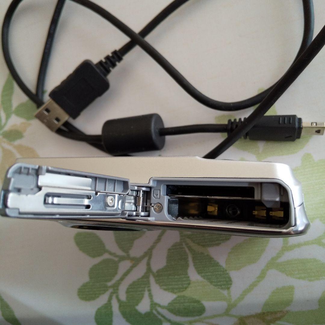 【動作良好】CASIO EXILIM EX-Z550 シルバー SDカード付き