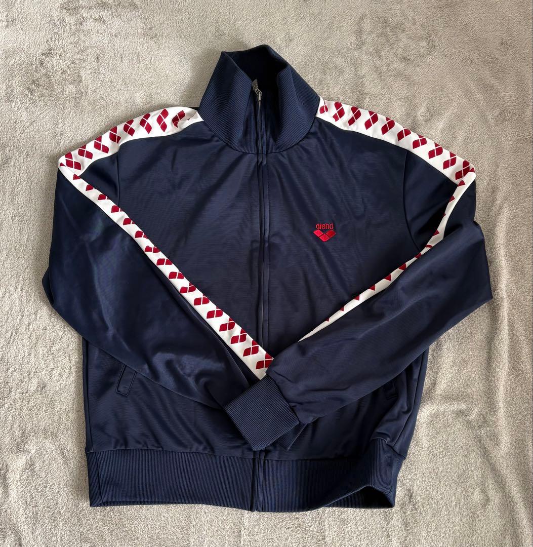 arena アリーナ 上下ジャージ Sサイズ ネイビー