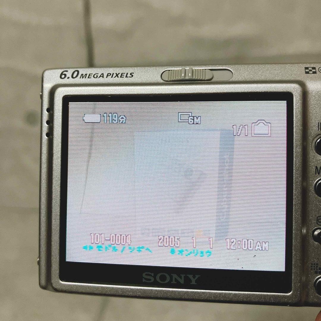 SONY Cyber-shot DSC-T9 コンパクトデジタルカメラ シルバー