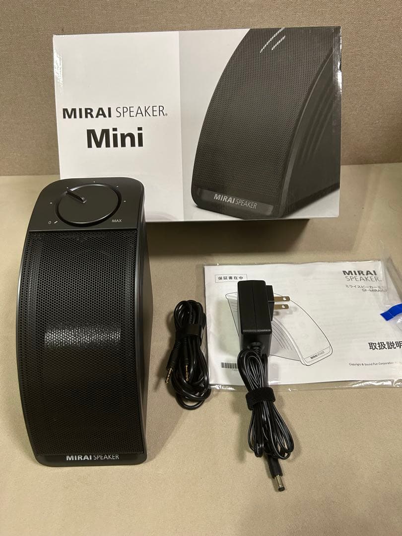 美品　MIRAI SPEAKER MINI ミライスピーカー　ミニ