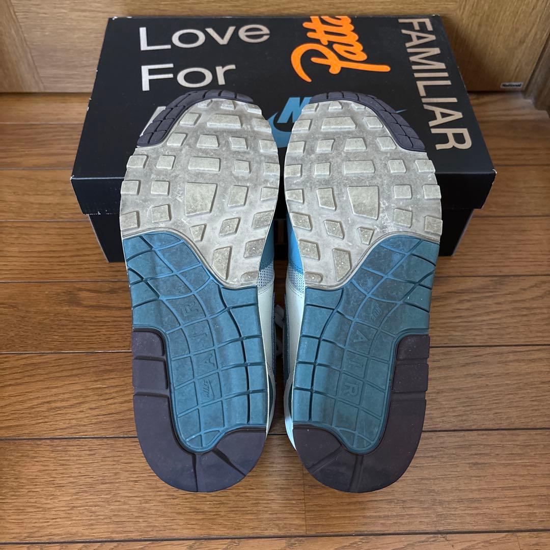 希少 Nike Air Max 1 Patta Noise Aqua27.5cm