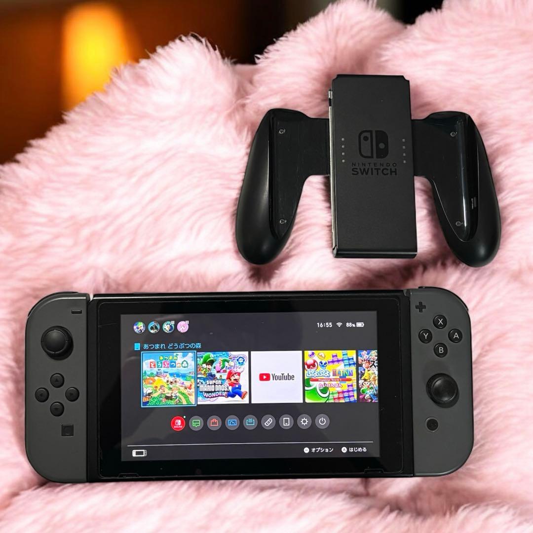 に*に様 【あつ森セット】Nintendo Switch 本体 Joy-Con付