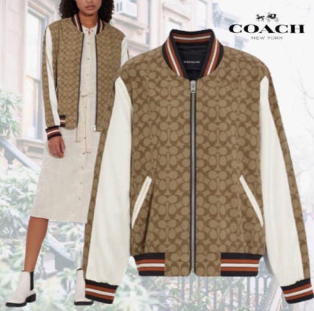 新品　未使用　COACH コーチ　シグネチャー スーベニア ジャケット
