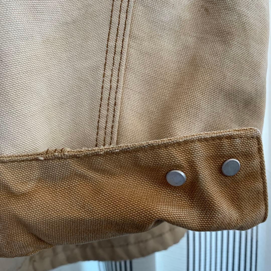 carhartt ブルゾン　古着　ベージュ　Lサイズ