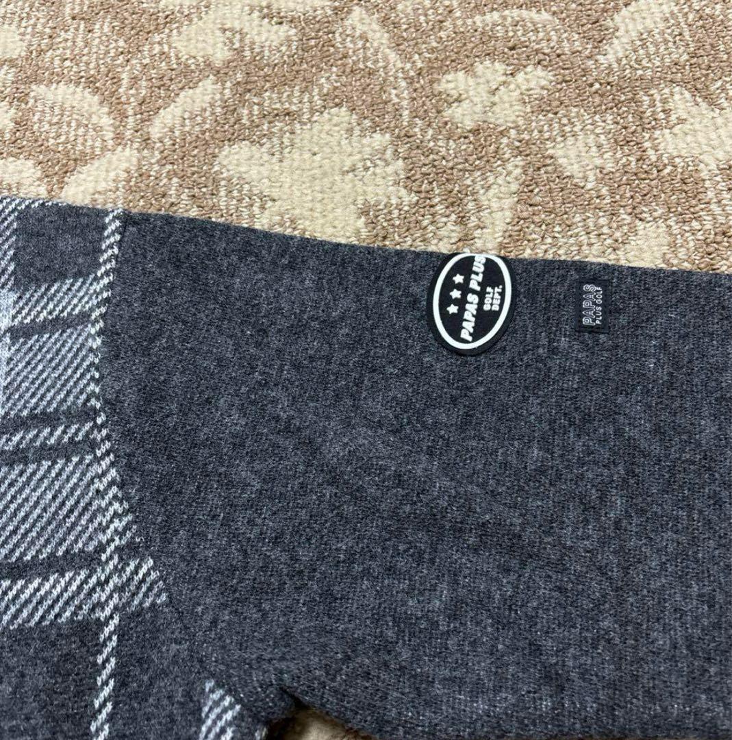 新品 PAPAS パパスプラスタートルネック プルオーバーセーター