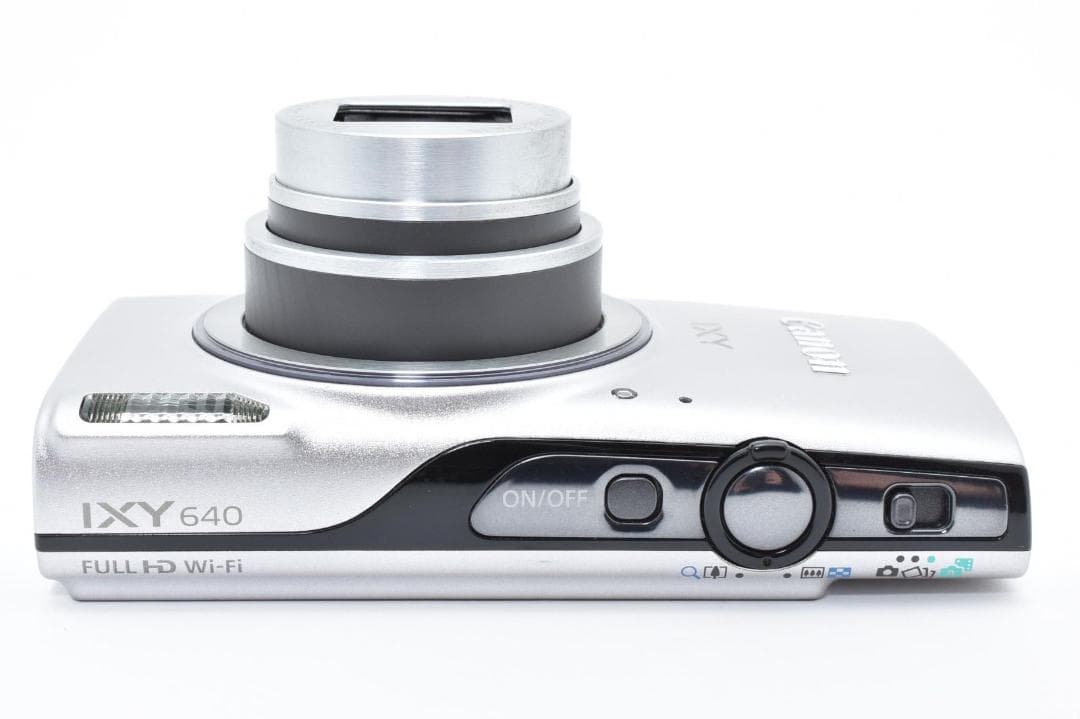 キヤノン CANON IXY640 コンパクトデジタルカメラ シルバー