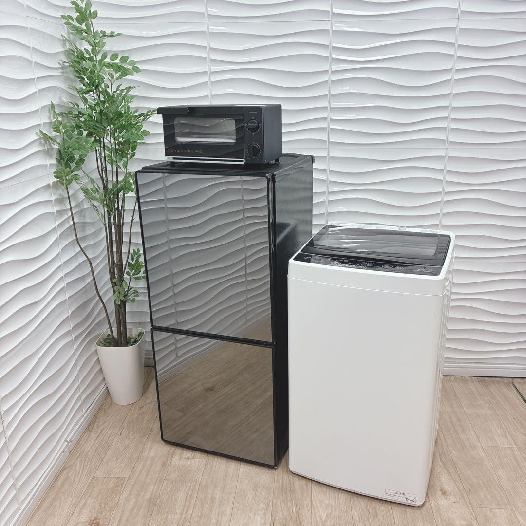 ◇大阪府 神戸市 配達料無料！◇ツインバード冷蔵庫◇アクア洗濯機◇3点◇