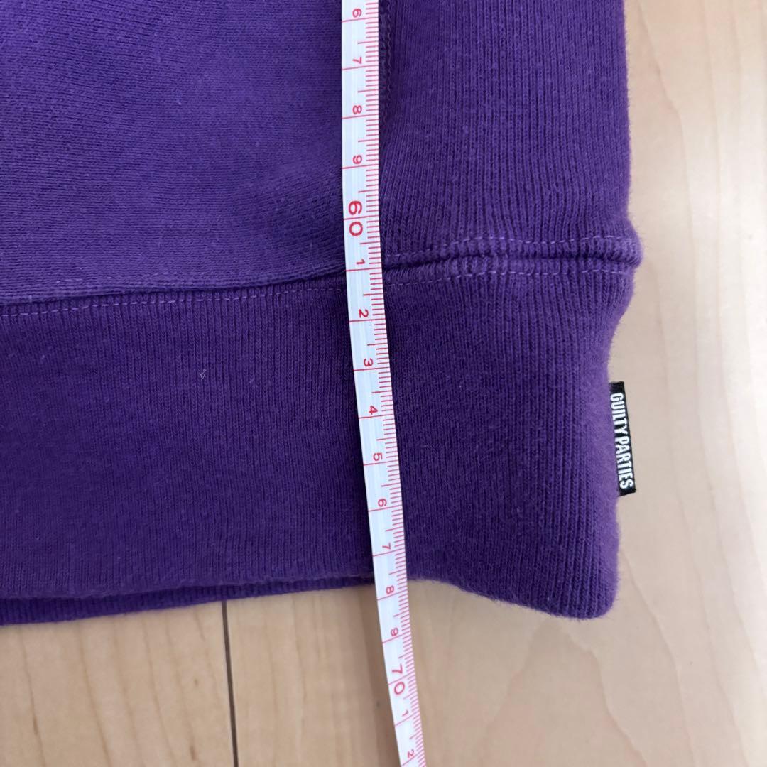 GUILTY PARTIES WACKO MARIA パープル トレーナー