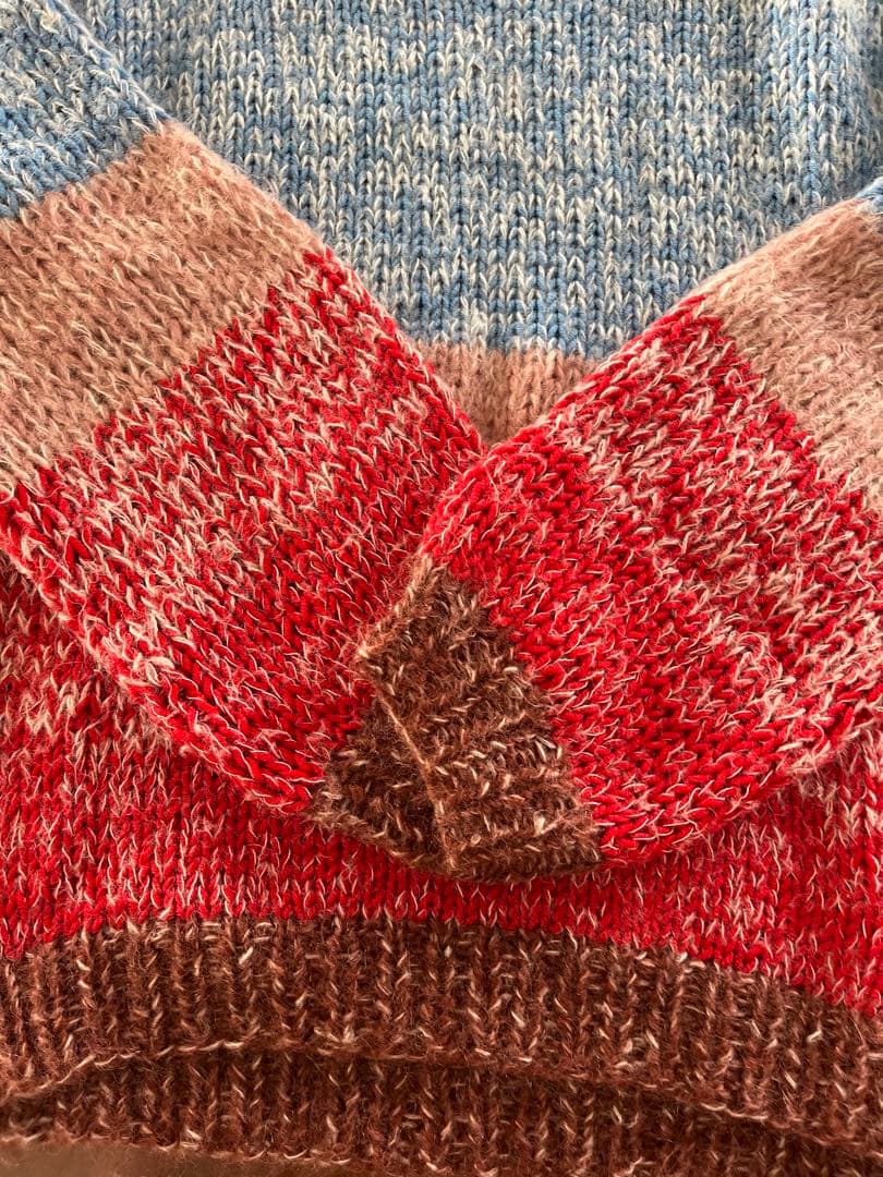 Maiami マルチカラーウールニット S/M