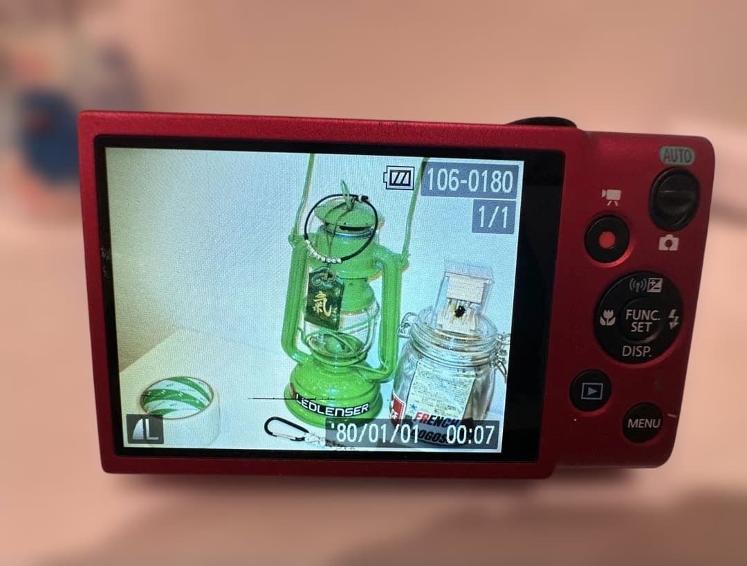 Canon IXY110F 赤 リチウム電池新品付