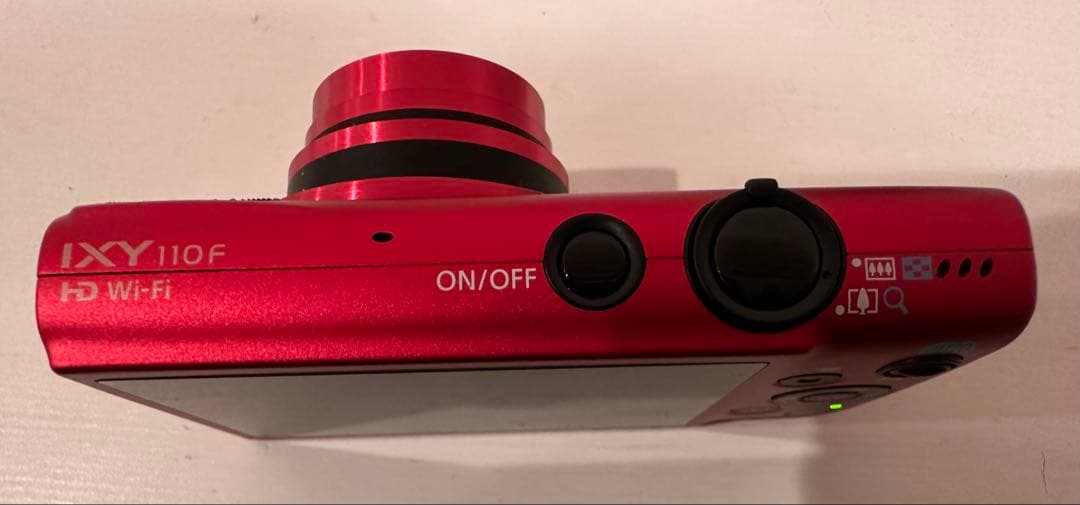 Canon IXY110F 赤 リチウム電池新品付