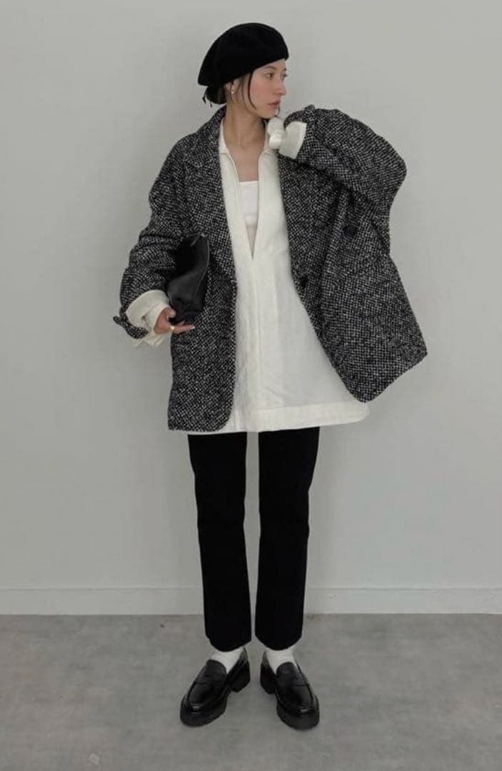 CLANE /広瀬すずコラボ/ MIX COLOR OVER COAT