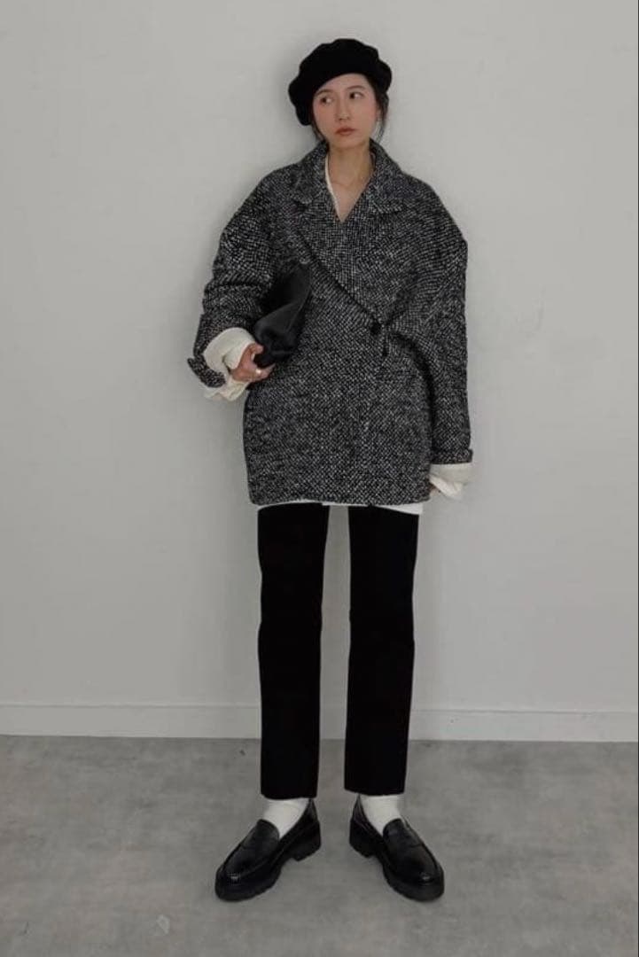 CLANE /広瀬すずコラボ/ MIX COLOR OVER COAT