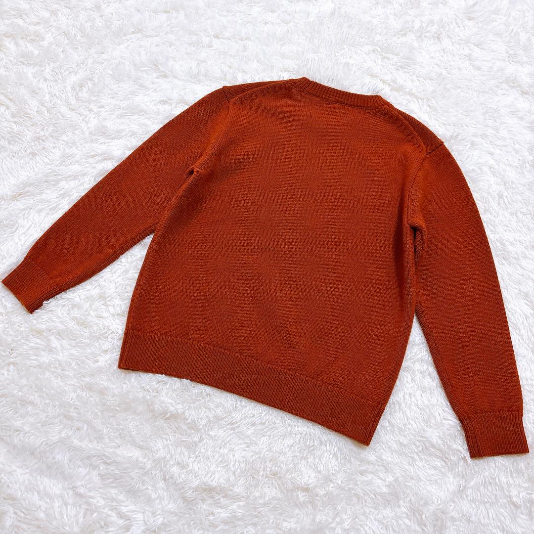 【美品】Thisisasweater セーター 米富繊維 ブラウン カシミヤ混