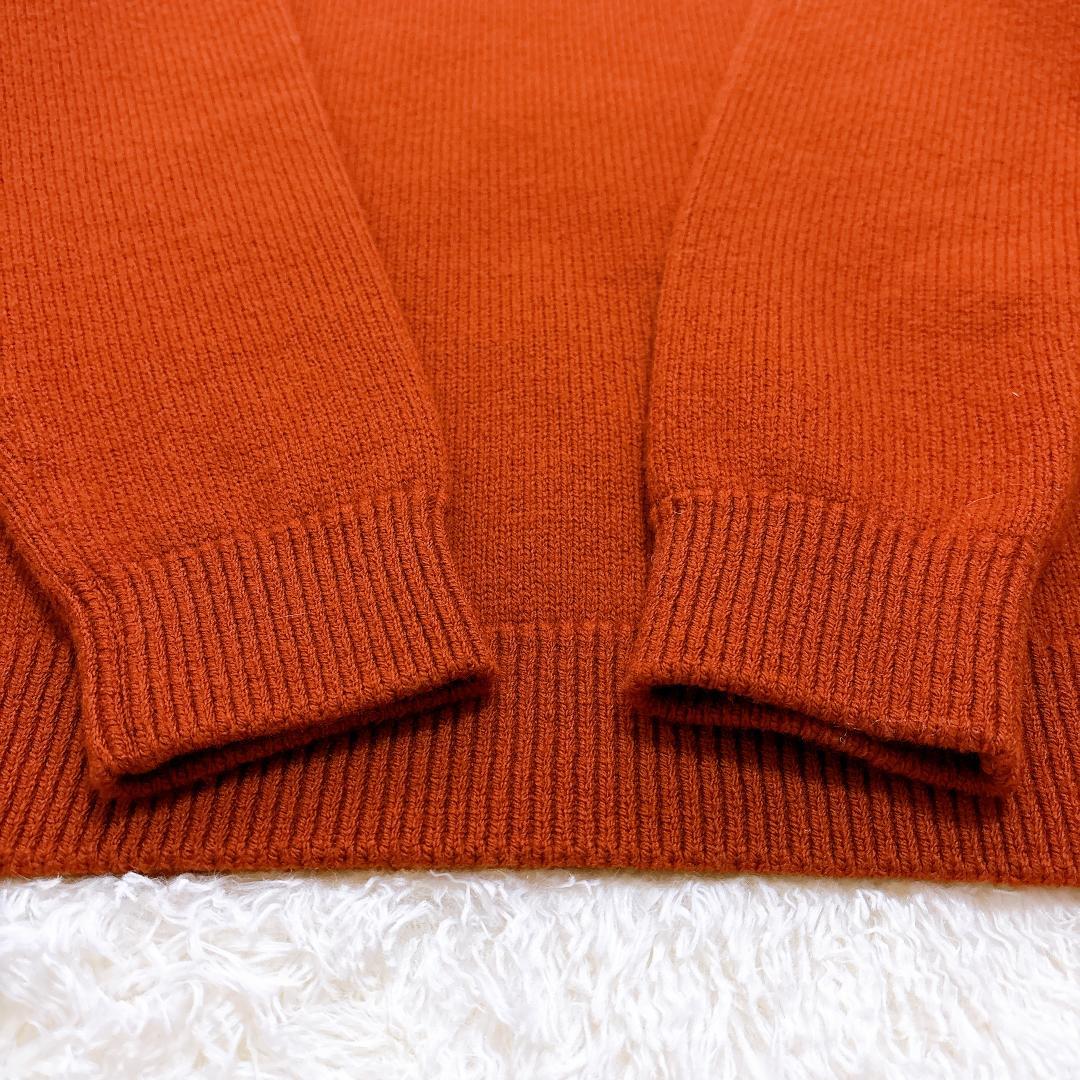 【美品】Thisisasweater セーター 米富繊維 ブラウン カシミヤ混