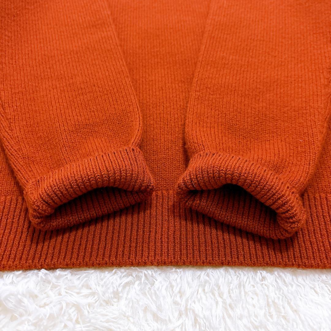 【美品】Thisisasweater セーター 米富繊維 ブラウン カシミヤ混