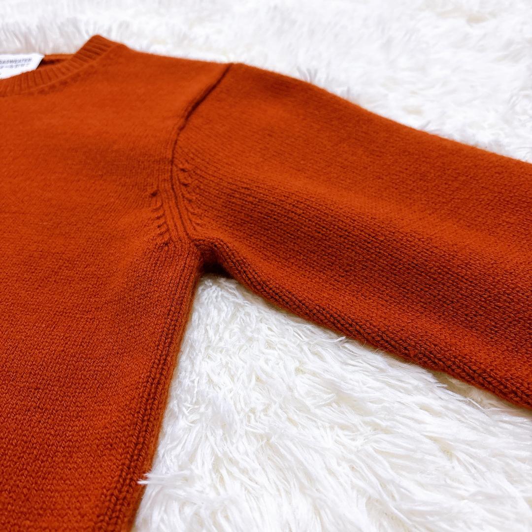 【美品】Thisisasweater セーター 米富繊維 ブラウン カシミヤ混