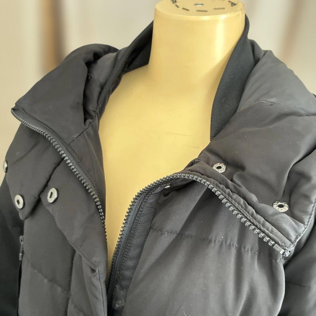 zara ロングダウンコート