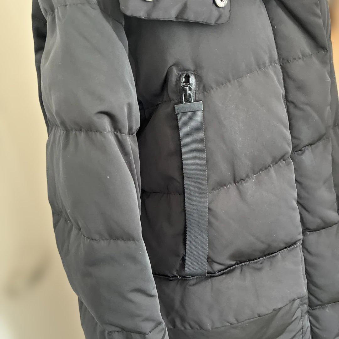 zara ロングダウンコート