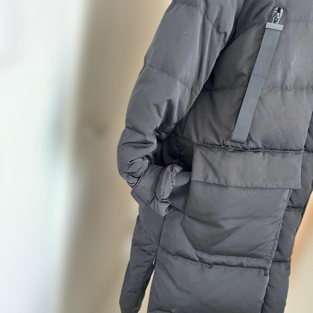 zara ロングダウンコート