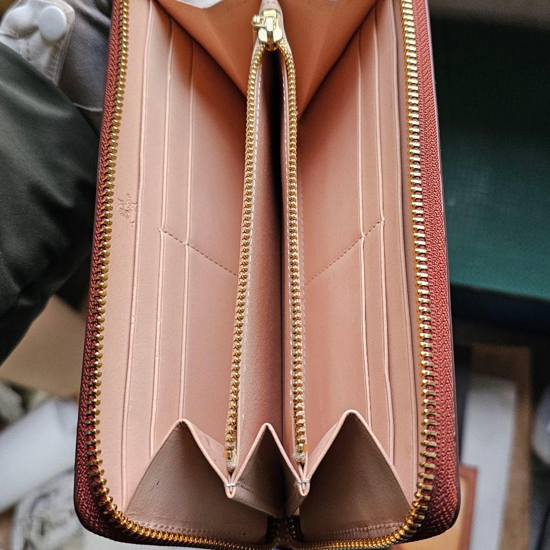 ココマイスター COCOMEISTER ブライドル グランドウォレット ヘーゼル