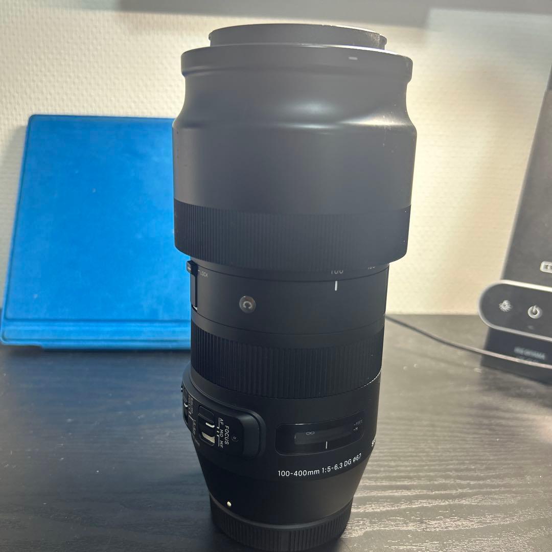sigma 100-400mm f/5-6.3 canon efレンズ