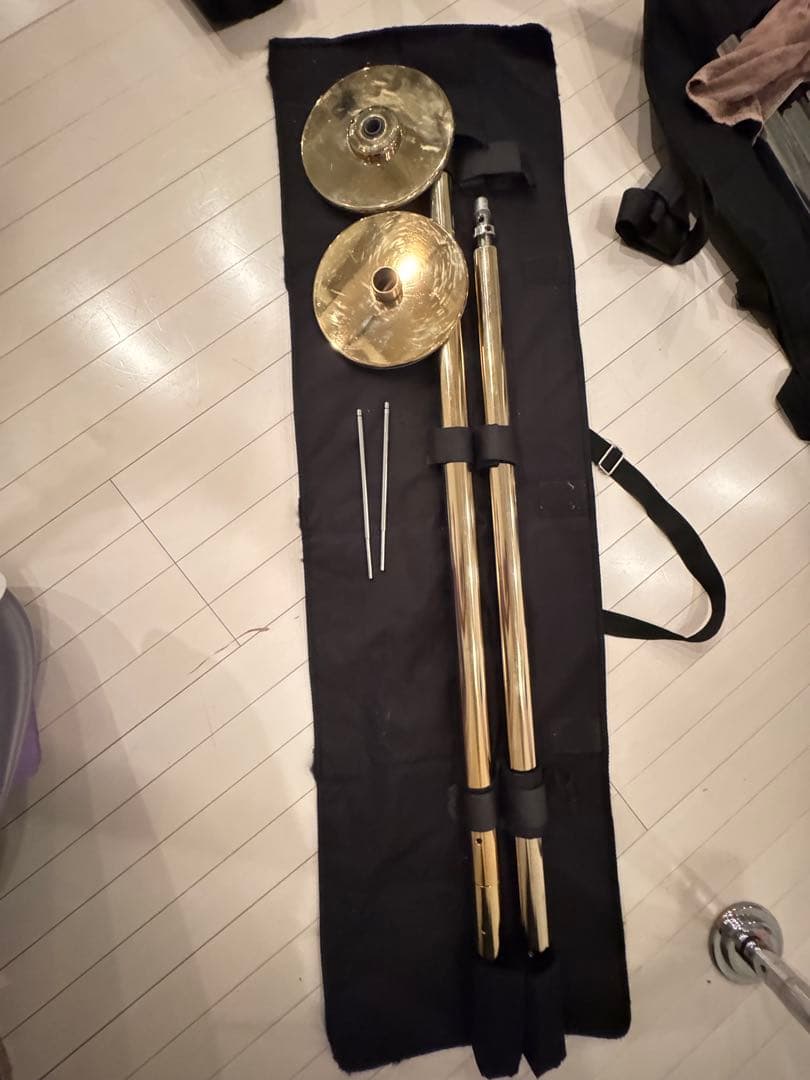 ポールダンス用ポール　ゴールド