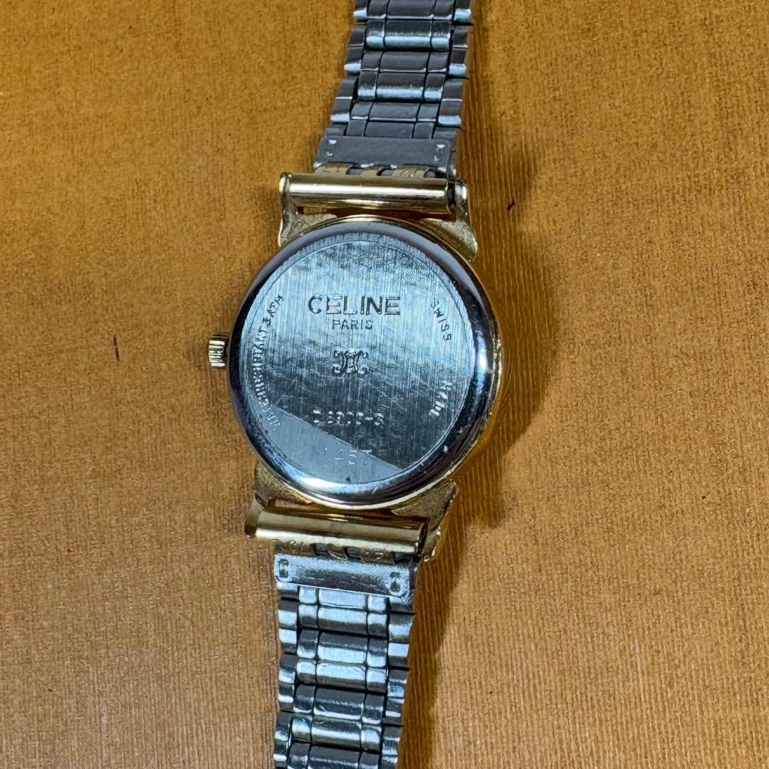 ✨稼働品美品✨CELINE セリーヌ　腕時計　ゴールド　クォーツ　ゴールド文字盤