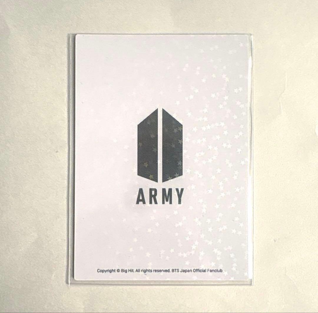 BTS ジン Jin fc更新 限定 ホログラム トレカ