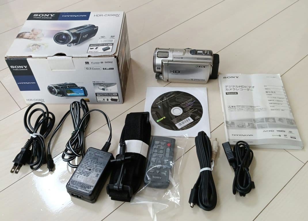 Sony「HDR-CX560V」フルハイビジョン