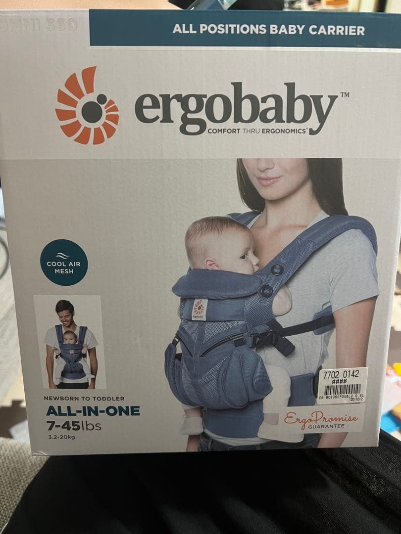 エルゴベビー オムニ 360 クール エアメッシュ オニキスブラック