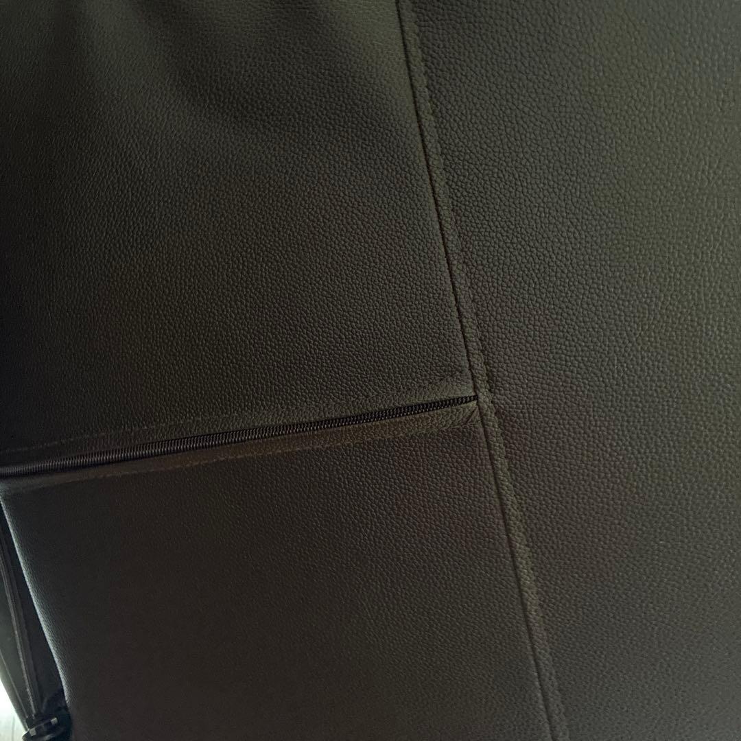 リクライニングチェア ダークブラウン