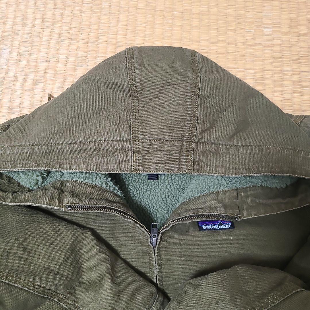 パタゴニア patagonia ラインドキャンバスフーディ Sサイズ