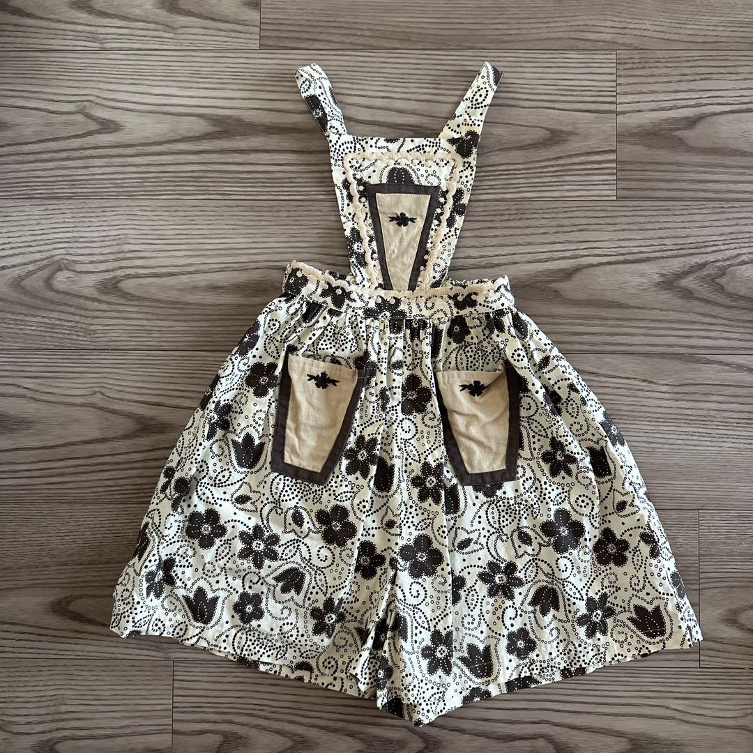 アポリナキッズ　エプロン2-3y