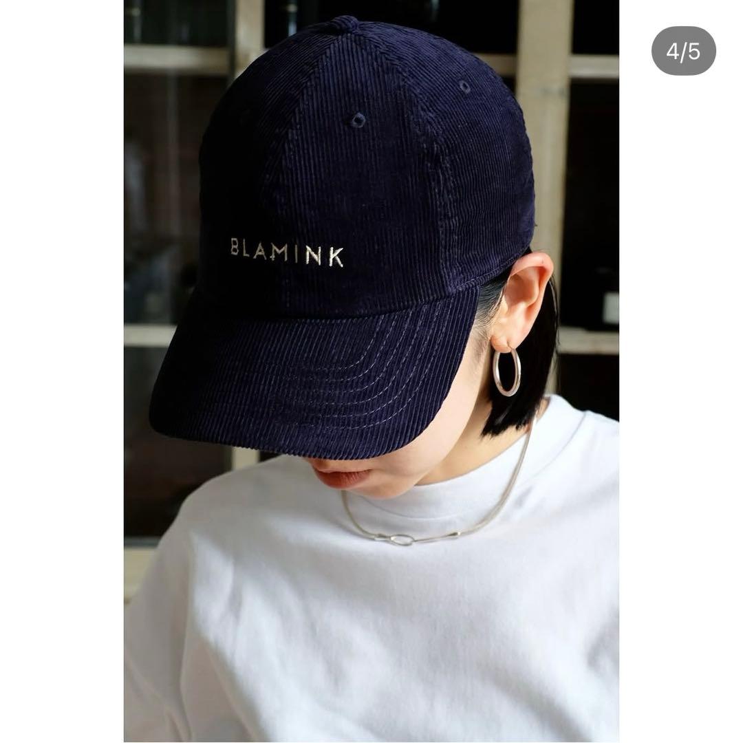 ブラミンク BLAMINK ネイビー キャップ 今季