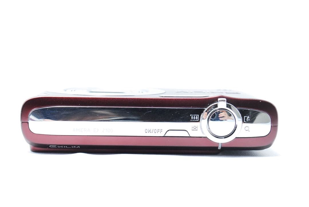【動作品】CASIO EXILIM Z100 ワインレッド エモ写にぴったり